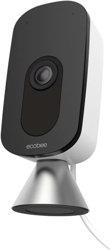 Ecobee SmartCamera Full HD Indoor WiFi Security Camera 1080p HD 180 Degree FOV