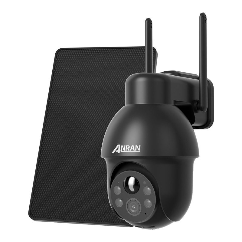 Solar WiFi Security Camera Outdoor Wireless Battery Powered IR Night Vision Home