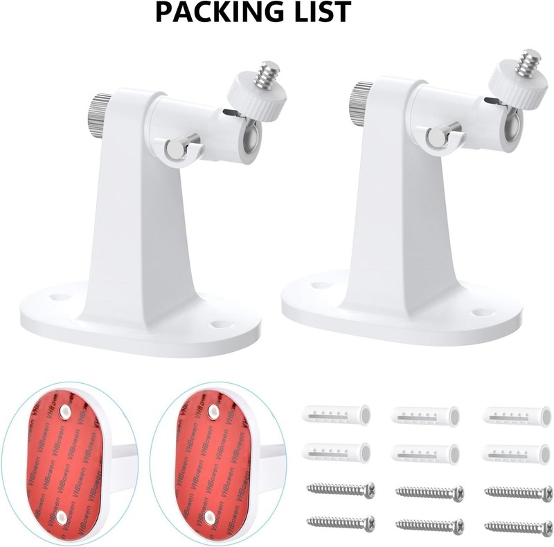 "2Pack Ring Camera Wall Mount for Ring Stick up Cam Battery/Plug-In 3Rd Gen/Stic gallery