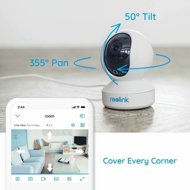 Reolink 4MP HD WiFi Pan Tilt Smart Person/Baby/Pet Monitor Indoor SecurityCamera gallery
