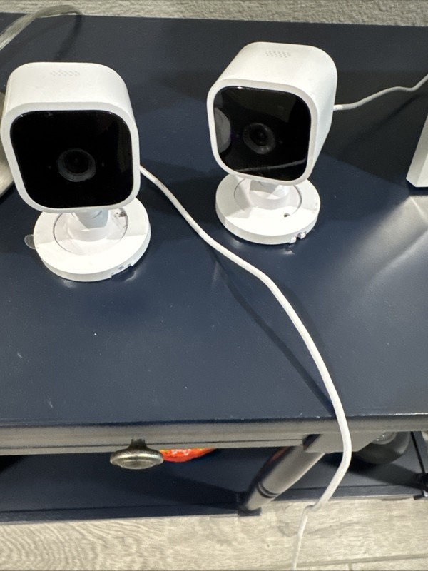 Blink Mini Indoor Plug-In HD Smart Security Camera – Pack of 2
