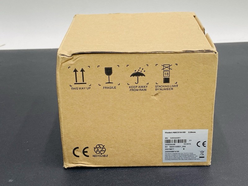 HAC314-OD-3-6mm 1080p HD-TVI Vandal Proof IR Dome Camera
