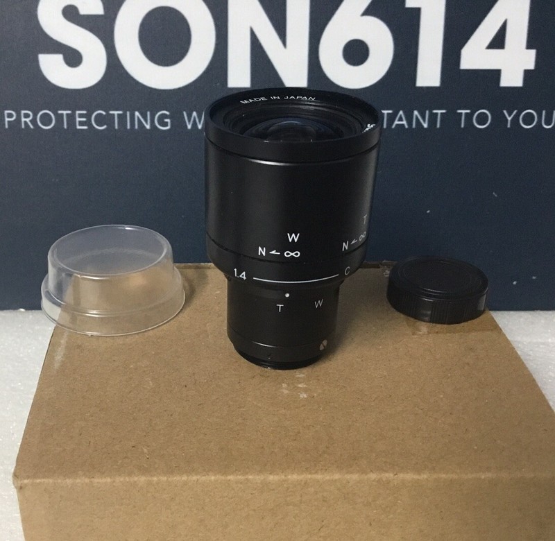 YAMANO Security Camera Lens W/ 1:1.4 3.3-8mm Manual Iris/Zoom/Focus TESTED! gallery