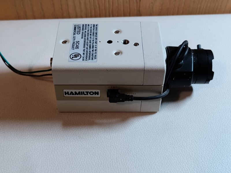 Hamilton Ikegami ICD-34 CCD Camera With 3-8mm Lens CCTV Camera