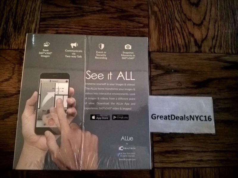 ALLie Home 360 x 360 Interactive VR Camera Webcam Home Security Brand New gallery