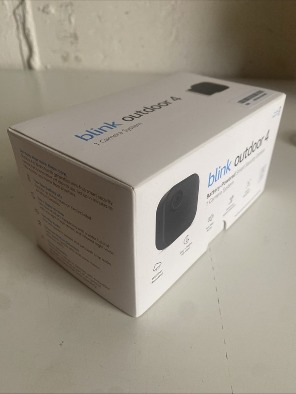 Blink Outdoor 4 (4th Gen) Wire-free Smart Security Camera - Black (B0B1N5HW22) gallery