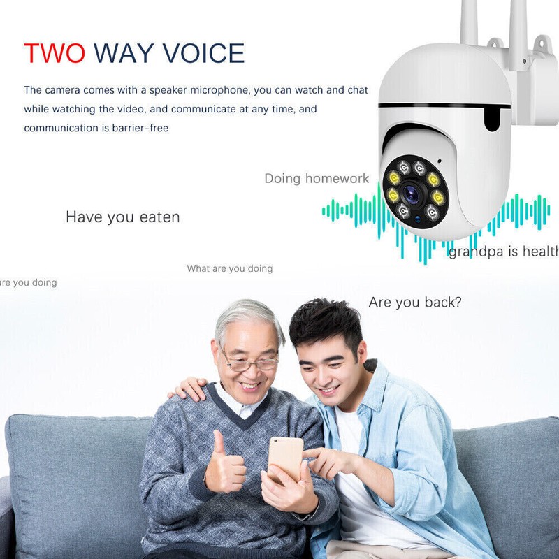 4-Pack Wireless 5G WiFi Security Camera System Smart Outdoor Night Vision 1080P gallery