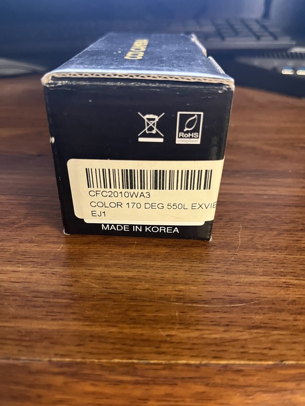 CFC2010WA3 CCD Camera Color 170 DEG 550L Exview WP EJ1