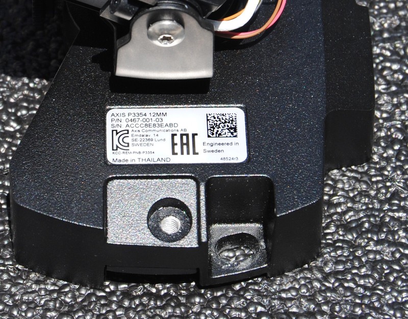 AXIS P3354 12mm Network Dome Camera, HTDV Remote Focus & Zoom PoE gallery