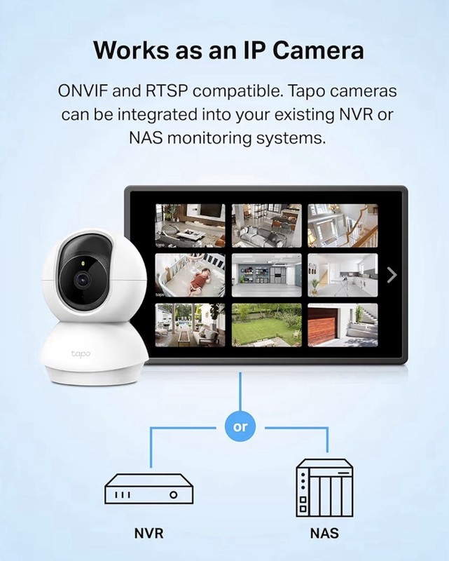 Tapo TP-Link 2K Pan Tilt Security Camera for Baby Monitor, Dog Camera gallery