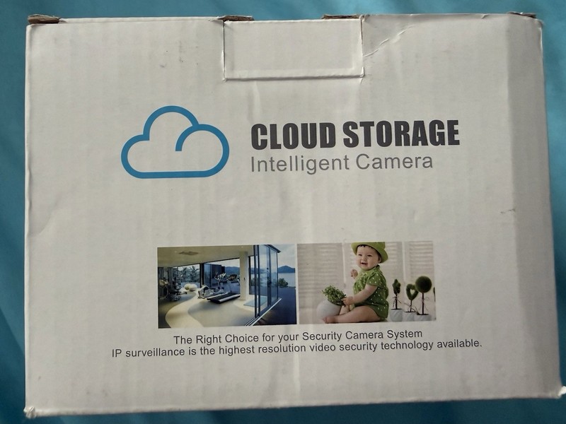 Cloud Storage 1080p Wi-Fi IP Indoor Surveillance Camera, Alexa Compatible, White gallery