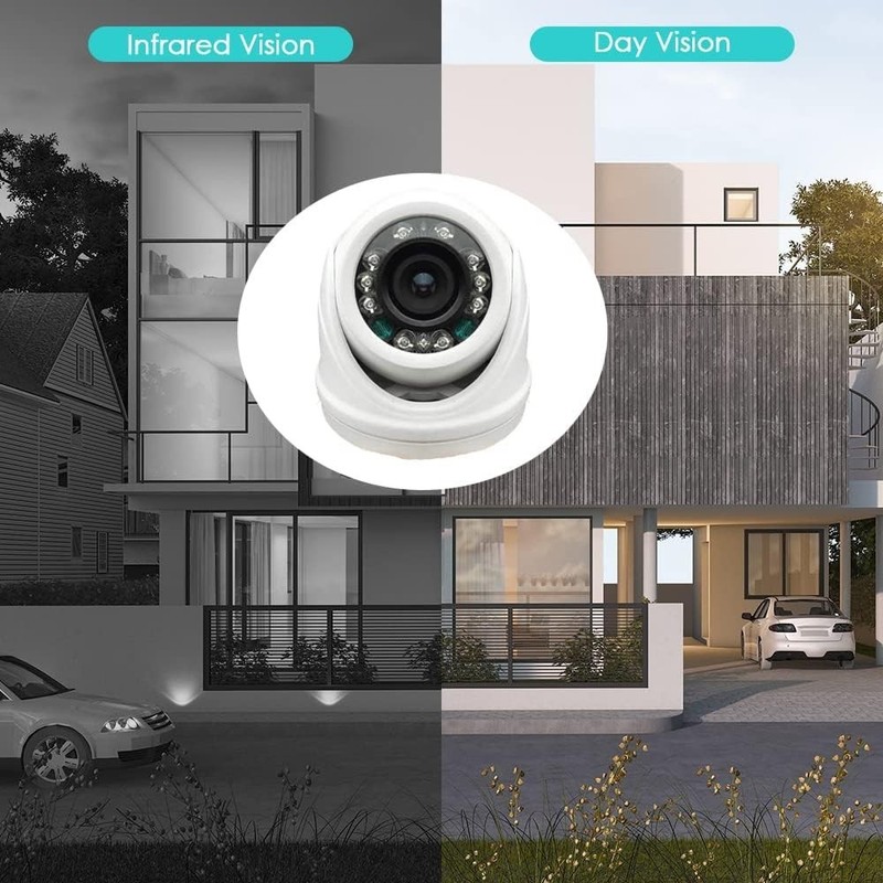 Mini 960H Dome Security Camera 12 LEDs Night Vision gallery