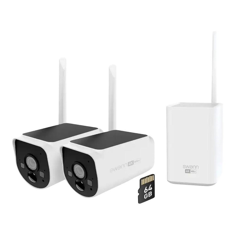 Swann MaxRanger Wi-Fi NVR Camera System 64GB MicroSD Card SWNVK-MAXV2SD2