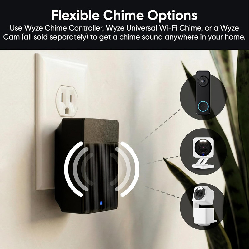 Timbre con camara video hd vision nocturna audio vias deteccion persona paquete gallery