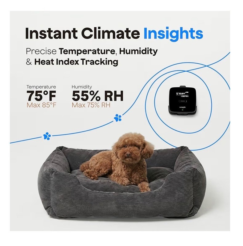4G Pet Temperature Monitor – No Wi-Fi Needed, Real-Time App/SMS/Email ... gallery