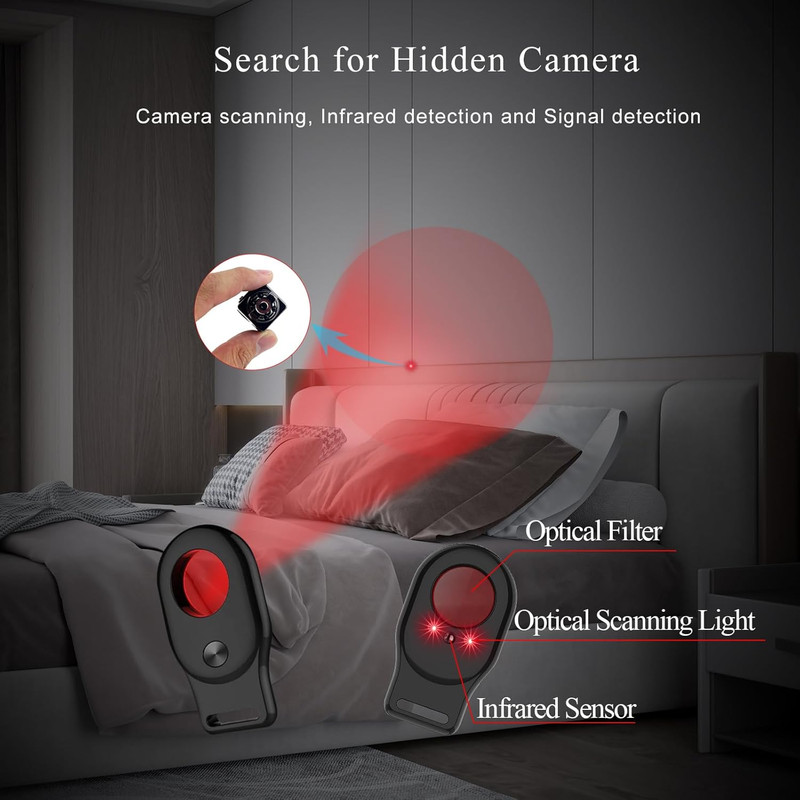 Hidden Camera & Bug Detector - Protect Your Privacy Anywhere! gallery