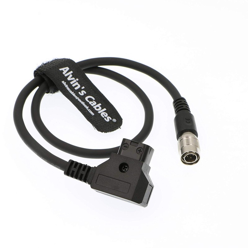 D-Tap to 4 Pin Hirose Male Power Cable for Sound Device ZAXCOM Zoom F8