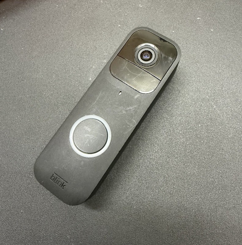 Blink Video Doorbell (1st Generation) BDM00200U Black Used