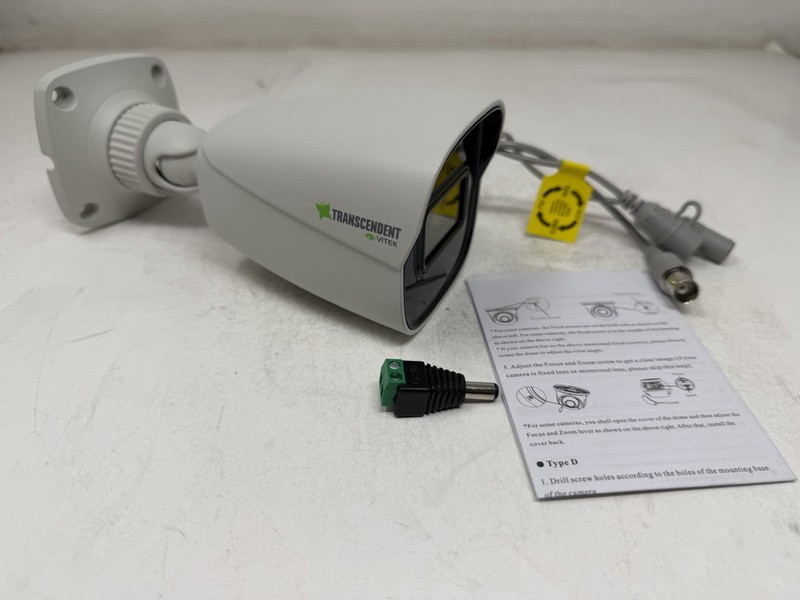 Transcendent Vitek 5.0 MP Indoor/Outdoor 4-in-1 Fixed Lens Camera VTC-THB5R3