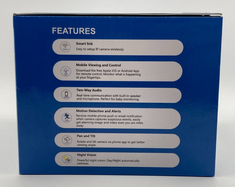 Wireless Network Wi-Fi Home Monitor Camera with Smartphone Alerts & App Set-Up gallery