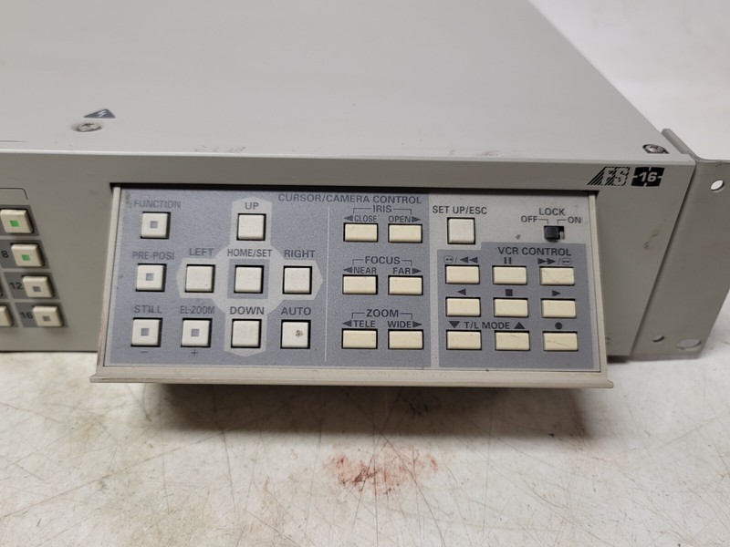PANASONIC WJ-FS616C Video Multiplexer -Powers On - Selling As-Is gallery