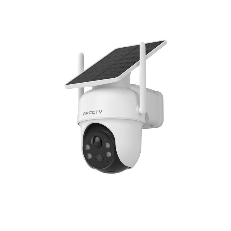 Solar Cameras Wireless Outdoor, 4MP 360° View Battery Powered Cam, Spotlight …
