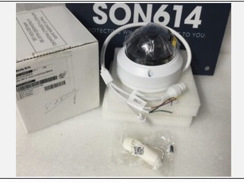 UAS-C1012D2-S Network Color Camera In/Out 2MP 2.8mm Fixed Lens WDR NEW!!