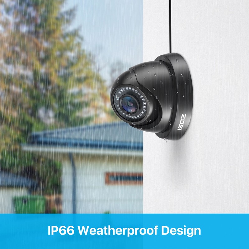 ZOSI 1080p 4in1 HD CCTV Home Surveillance Security Camera Outdoor Dome Day Night gallery
