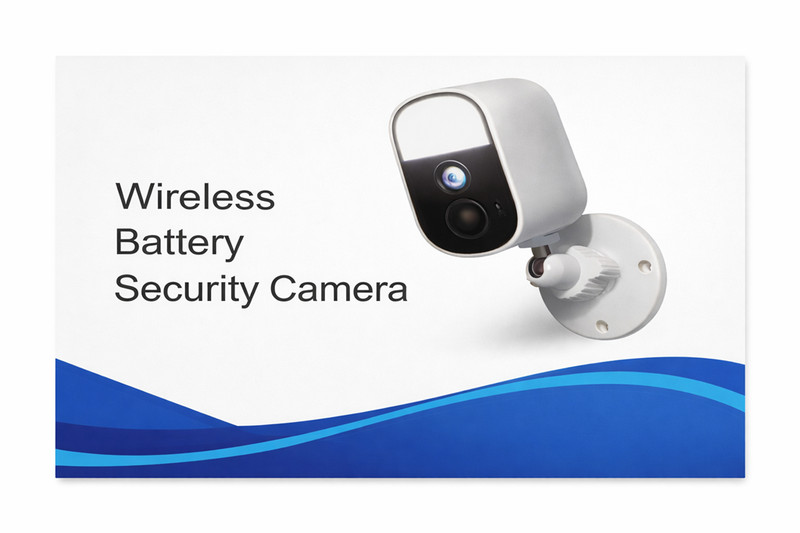 YIIOT 2K Wireless Battery Security Camera 2 Way Audio 2.4GHz WiFi, Model# WY211