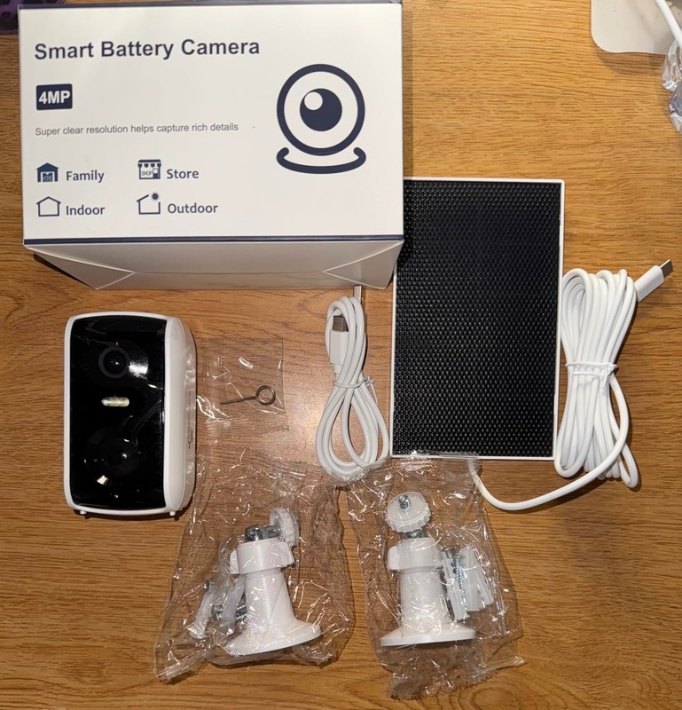 Security Cameras Wireless Outdoor, 2K Solar Cameras for Home Security, WiFi C…