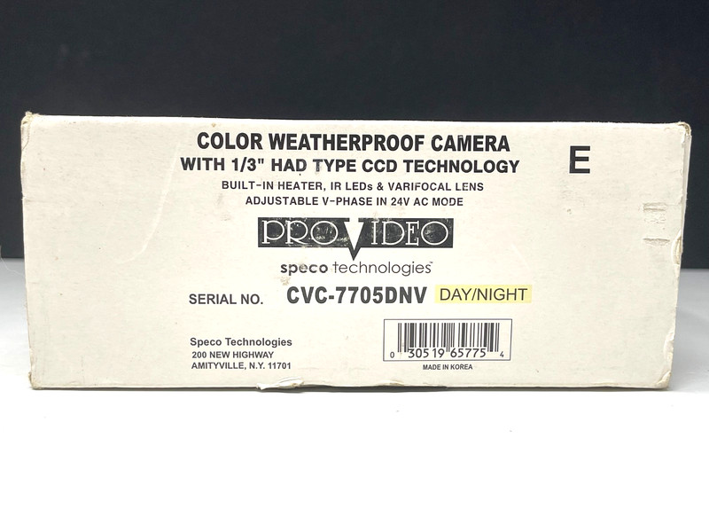 Speco Technologies CVC-7705DNV Color Weatherproof Camera gallery
