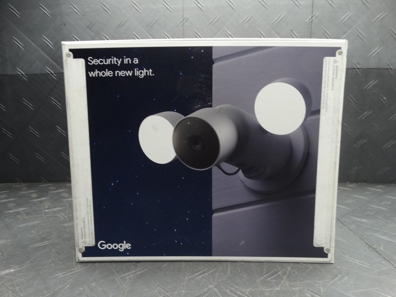 Google Nest Cam with Floodlight Wired Outdoor Smart Home Security Camera gallery