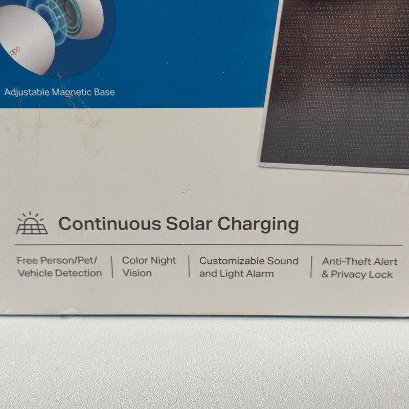 TP-Link Tapo C425 Solar Powered Security Camera Kit 2K QHD Outdoor Wireless IP66 gallery
