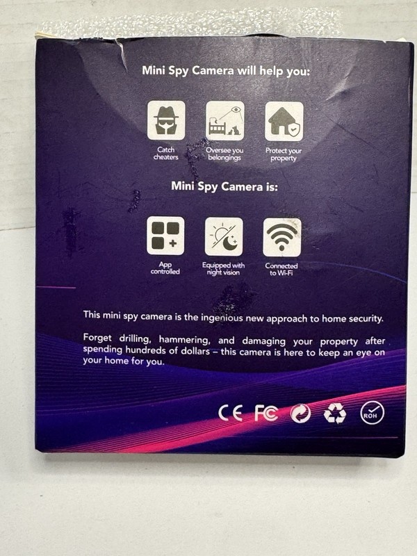 Mini Camera Night Vision Wifi HD App Controled gallery