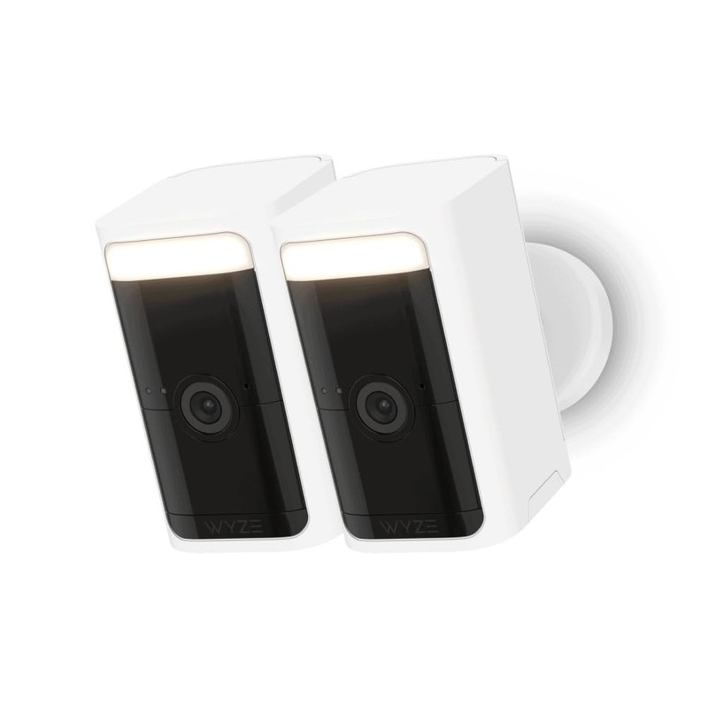 Wyze Battery Cam Pro Wireless Security Camera 2-Pack, 2K HD Color Night Vision, gallery