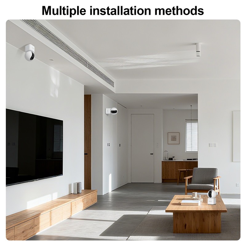 ARCCTV 2K WiFi Pan/Tilt Security Camera Wireless Indoor For Dog/Pet/Baby Monitor gallery