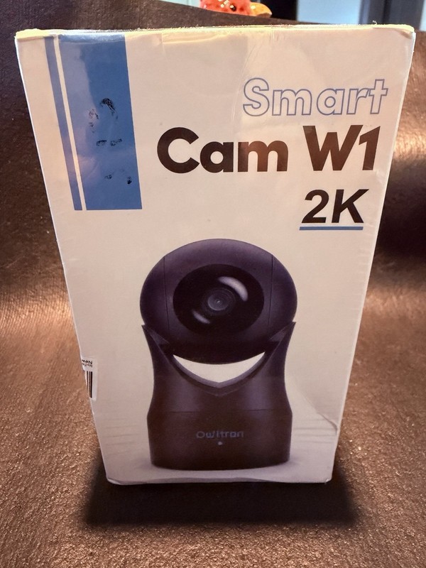Owltron 2K Pan-Tilt Security Camera 360 Degree Smart Indoor Pet Cam 2-Way