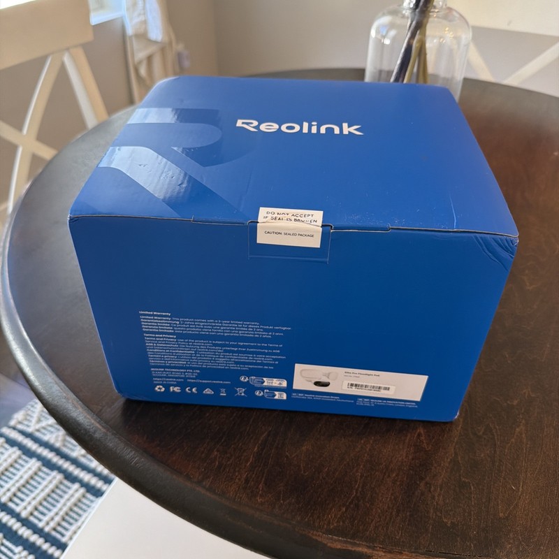 Reolink Elite Pro Floodlight PoE Security Camera New Sealed Box