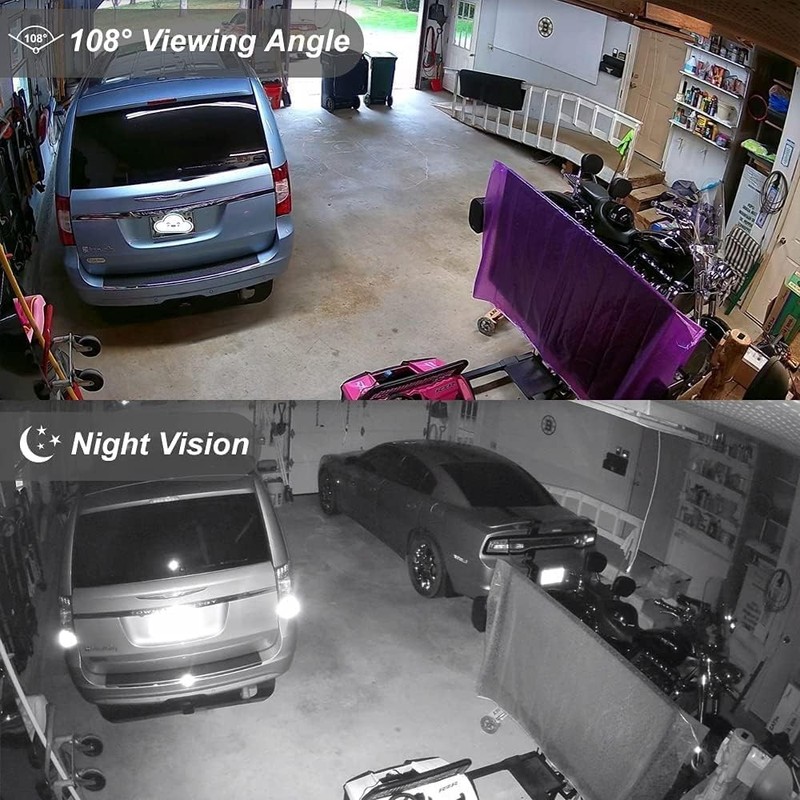 Real HD 4MP PoE IP Bullet Outdoor Camera, 2.8mm Wide Angle, H.265, IP66 White gallery