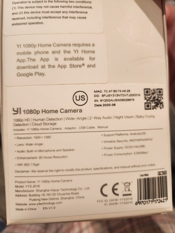 YI 1080p Home Camera, Indoor Wireless IP Security Surveillance System gallery