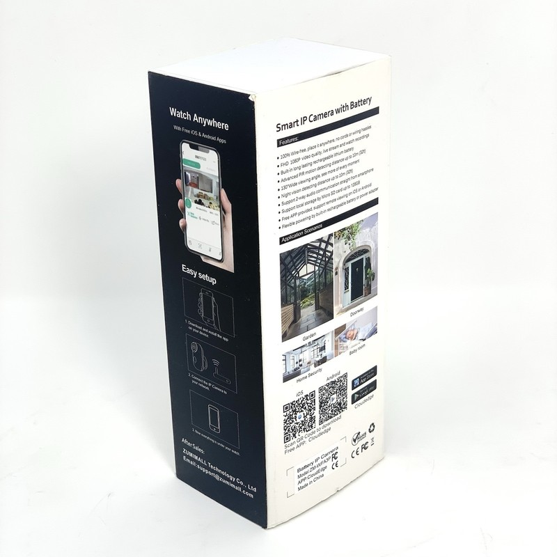 ZUMIMALL Security Cameras Wireless Outdoor with Magnetic Camera *no Mount gallery