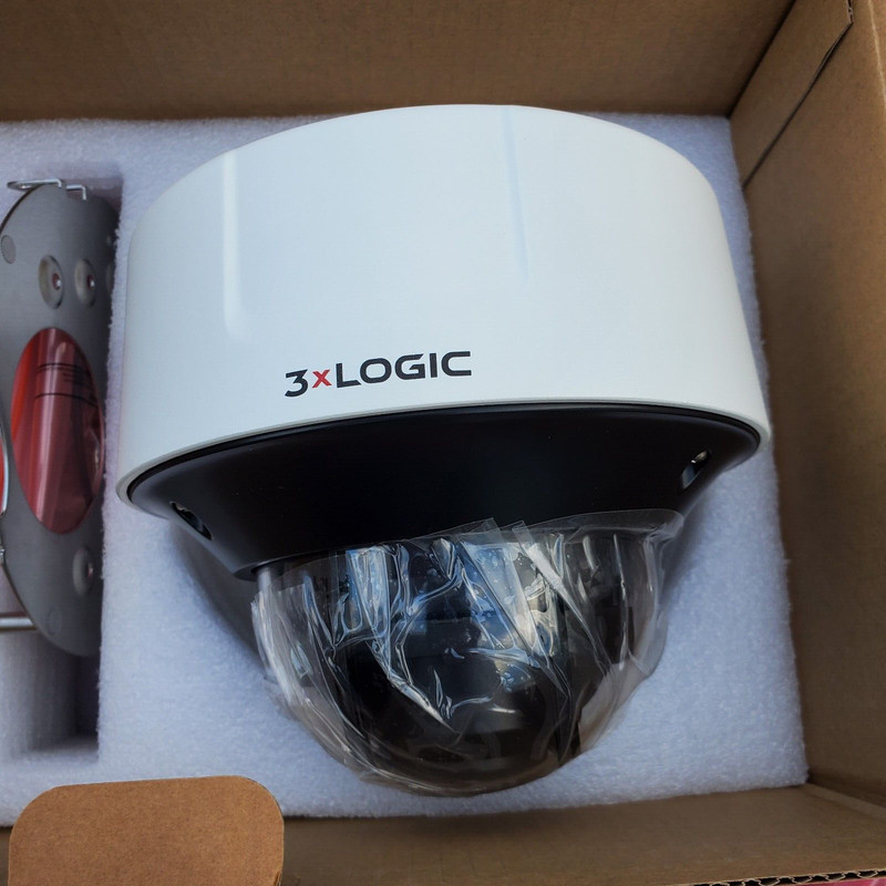 3xLOGIC 4MP IP Outdoor Pro Series Surveillance Dome Camera VX-4M-OD3-RIAWD