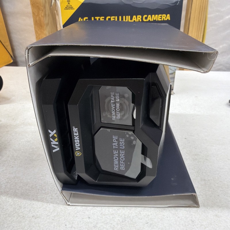 VOSKER VKX Solar Powered 4G-Outdoor Cellular Security Camera: Requires plan* gallery