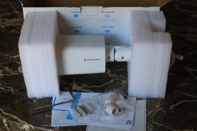 Amcrest IP4M-1046EW-AI (4MP) Bullet PoE IP Security Camera 2.8MM - White Light gallery