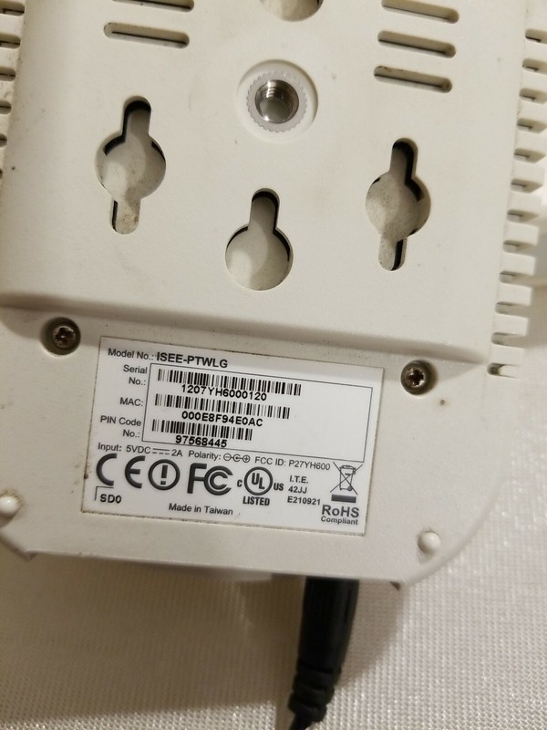 Wireless Security Camera ROHS COMPLIANT model ISEE-PTWLG gallery