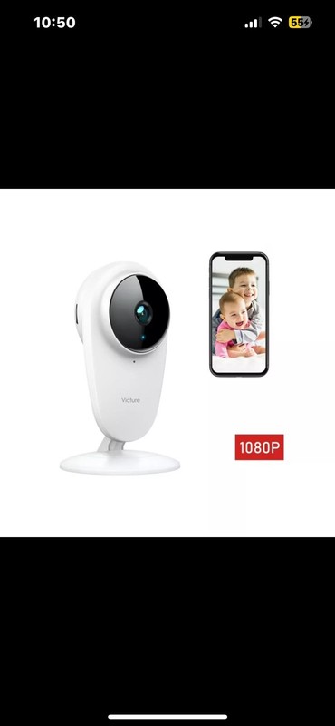 Victure PC420 1080P FHD Baby Monitor 2.4G Wireless Indoor Home Security Camera