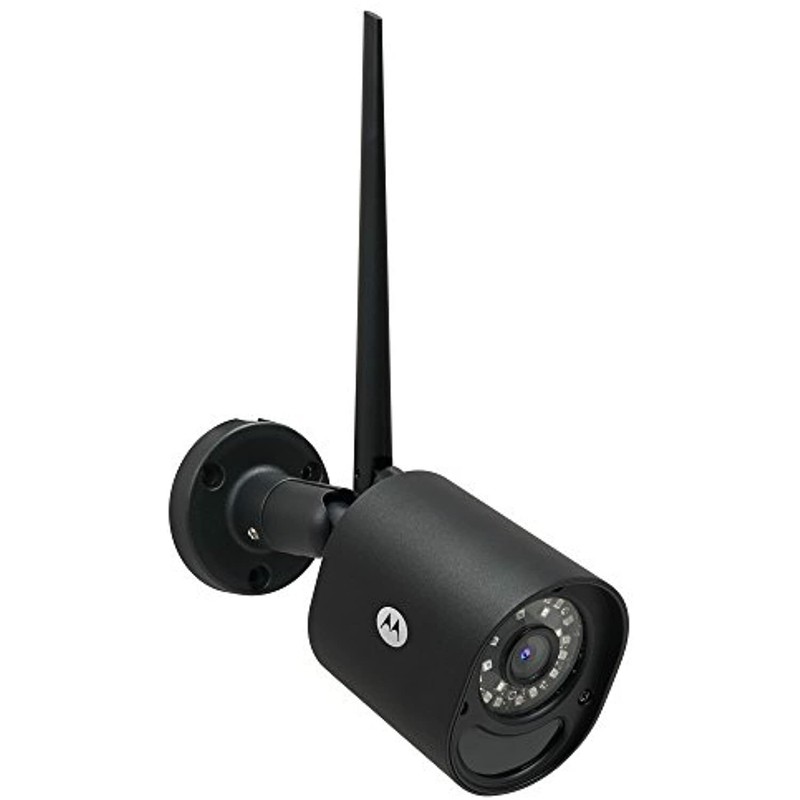 Motorola Outdoor Smart Surveillance Camera, Black (FOCUS72B)