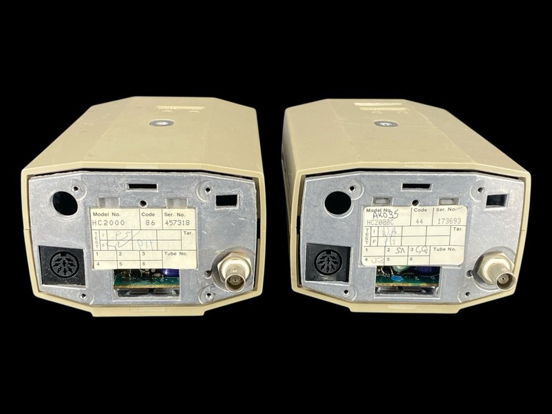 2 Vintage RCA Model HC2000 & HC2000C Closed Circuit Cameras gallery