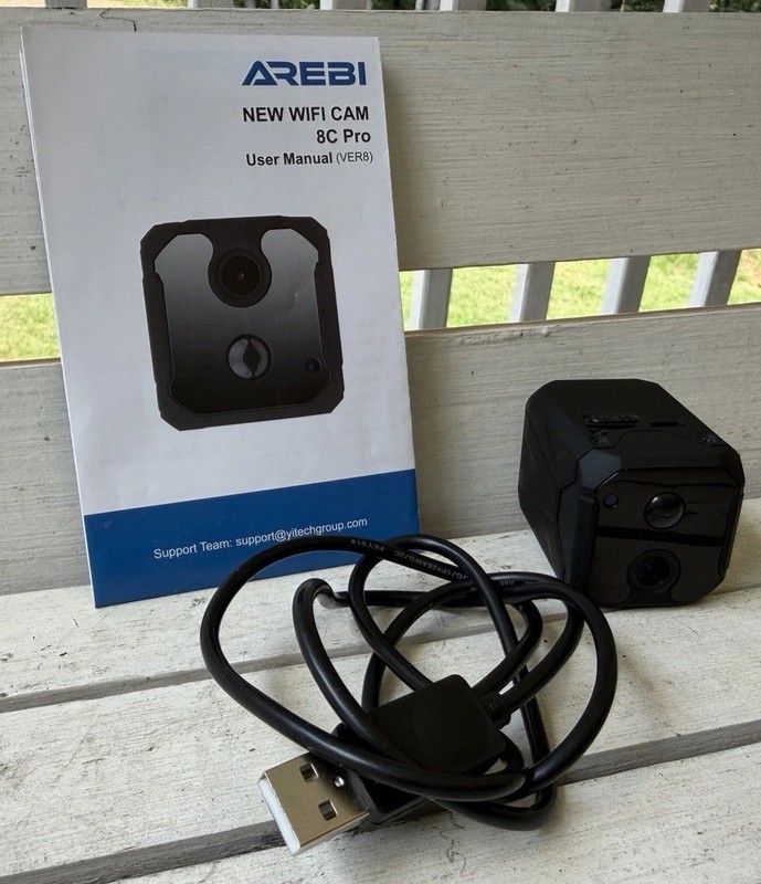 AREBI 8C Pro Mini WiFi Camera Wireless Home Security Cam 1080p HD Night Vision gallery