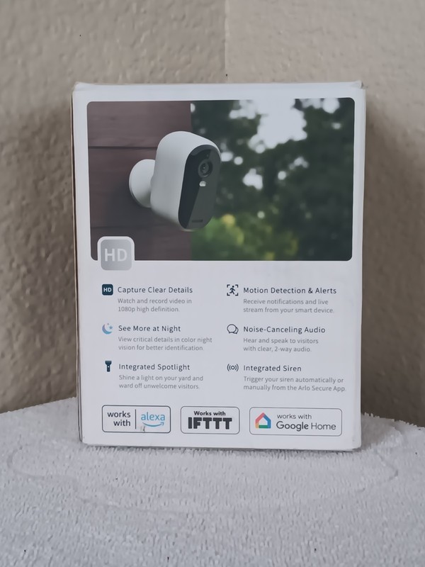 Arlo VMC3050 2nd Gen 2K Outdoor Wireless Security Camera White gallery